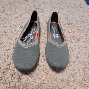 Nwt Seven7 Army Green Slip On Shoes